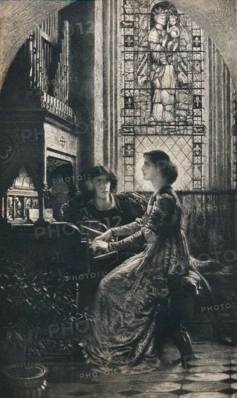 'Harmony', 1877, (1912). Artist: Frank Dicksee.