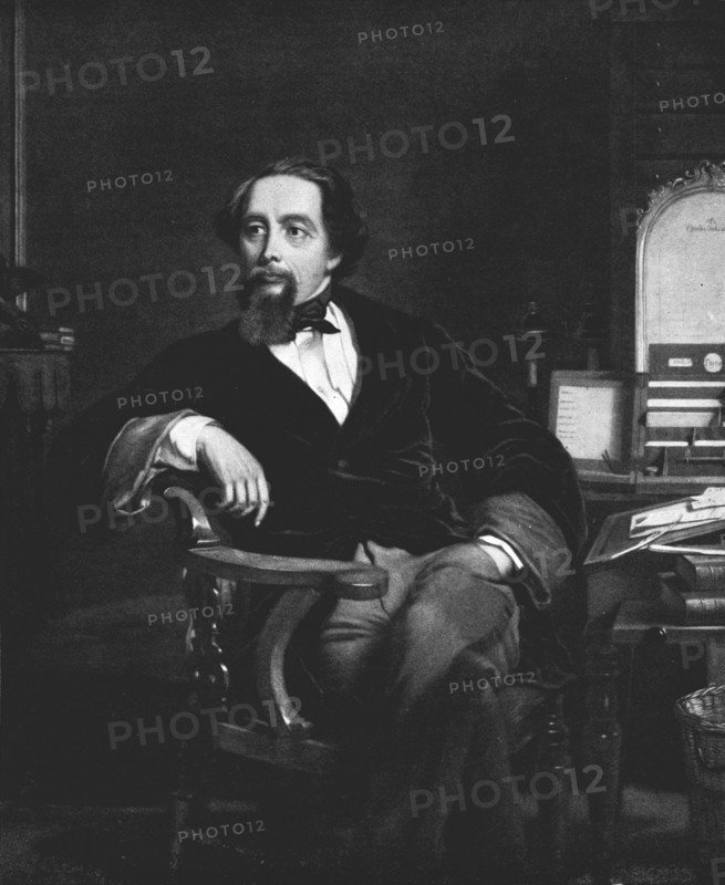 'Charles Dickens (1812-1870)', 1859, (1912). Artist: William Powell Frith.