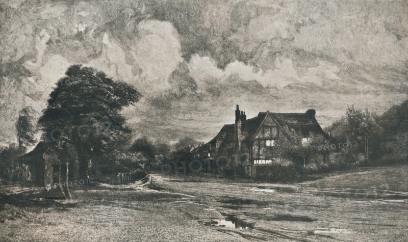 'Milton's Cottage, Chalfont St. Giles', (1912). Artist: Francis S Walker.