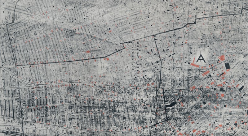 'Public House Map of Liverpool', c1910, (1912). Artist: Unknown.