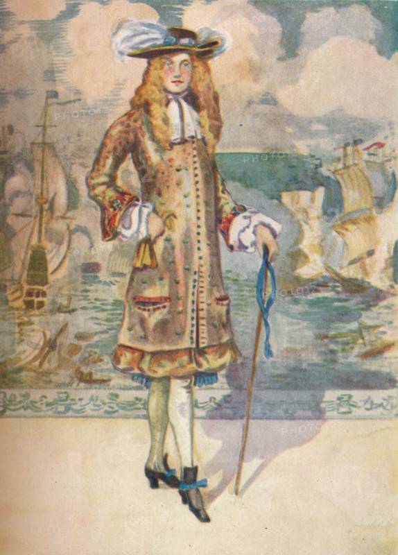 'A Man of the Time of Charles II', 1907. Artist: Dion Clayton Calthrop.