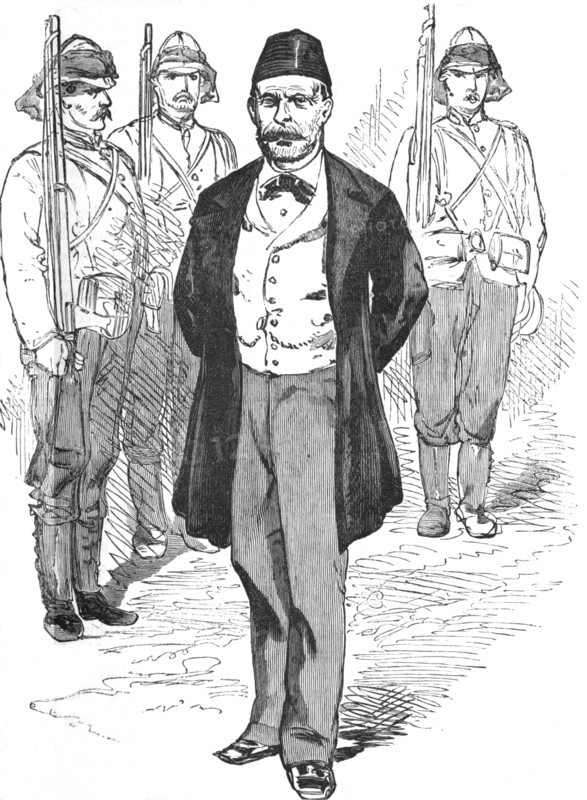 'Mahmoud Fehmy, Chief of Arabi's Staff', c1882. Artist: Unknown.