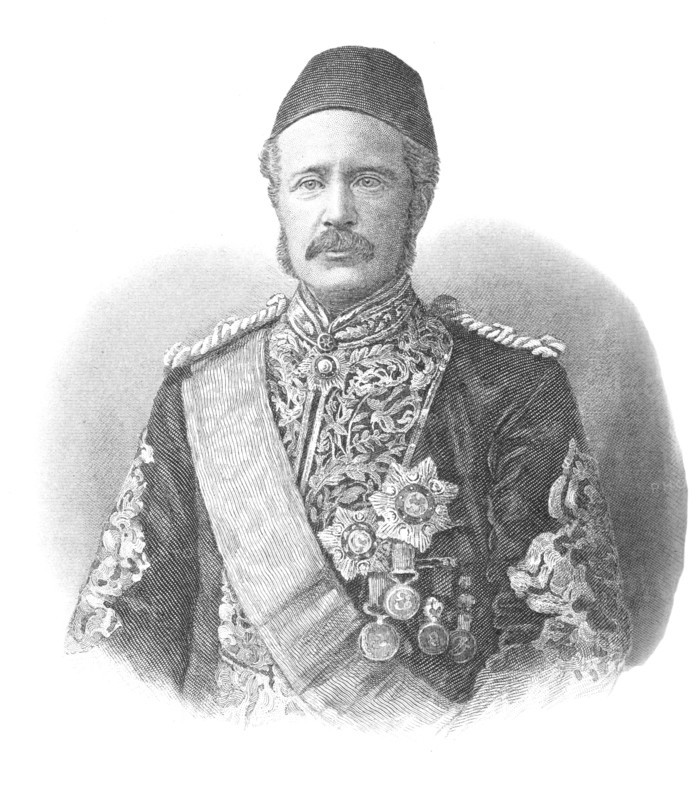 'General Gordon', c1880. Artist: Adams and Scanlan.