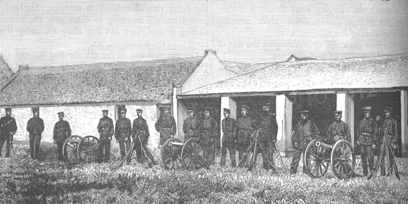 'The Artillery of the South African Republic', c1880s. Artist: Unknown.