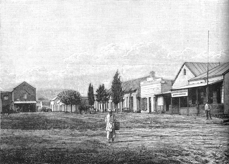 'Church Square, Pretoria', c1880s. Artist: Unknown.