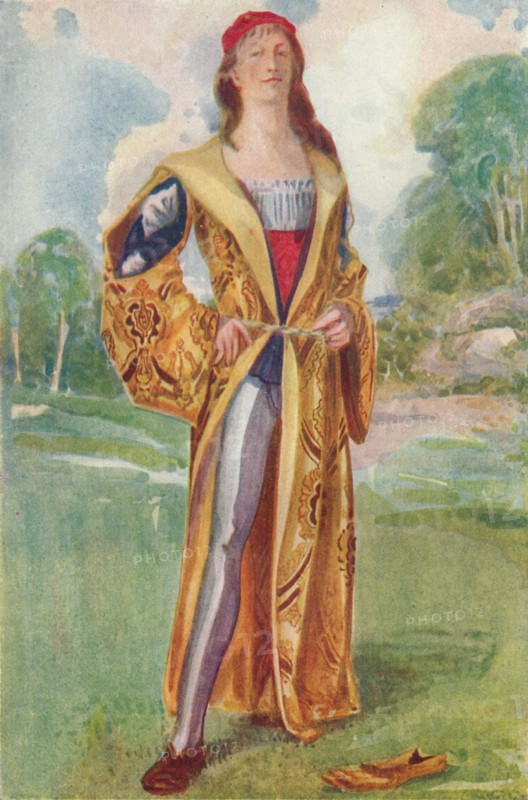 'A Man of the Time of Henry VII', 1907. Artists: Dion Clayton Calthrop, King Henry VII.