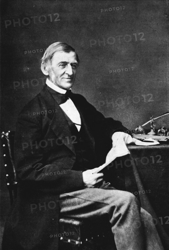 'Ralph Waldo Emerson', c1870, (1911). Creator: Elliott & Fry.