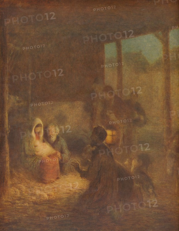 'There Was No Room in the Inn', c1910, (1911). Artist: Edward Stott.