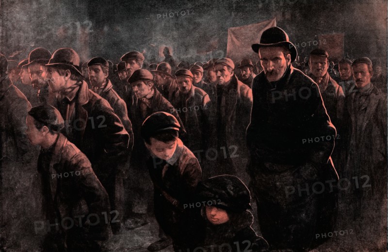 'The Unemployed', c1911, (1912). Artist: John Hassall.