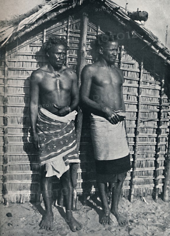 Sakalava types from Menabe, Western Madagascar, 1912. Artist: Unknown.