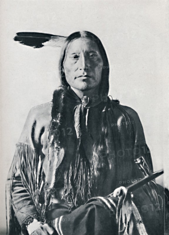 An Algonquin Indian, 1912. Artist: Robert Wilson Shufeldt.