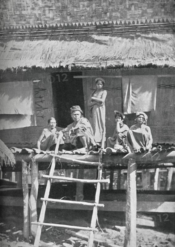 A group of Bataks from the interior of Sumatra, 1902. Artist: GR Lambert & Co.