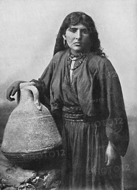 A Bedouin woman, Egypt, 1912. Artist: Unknown.
