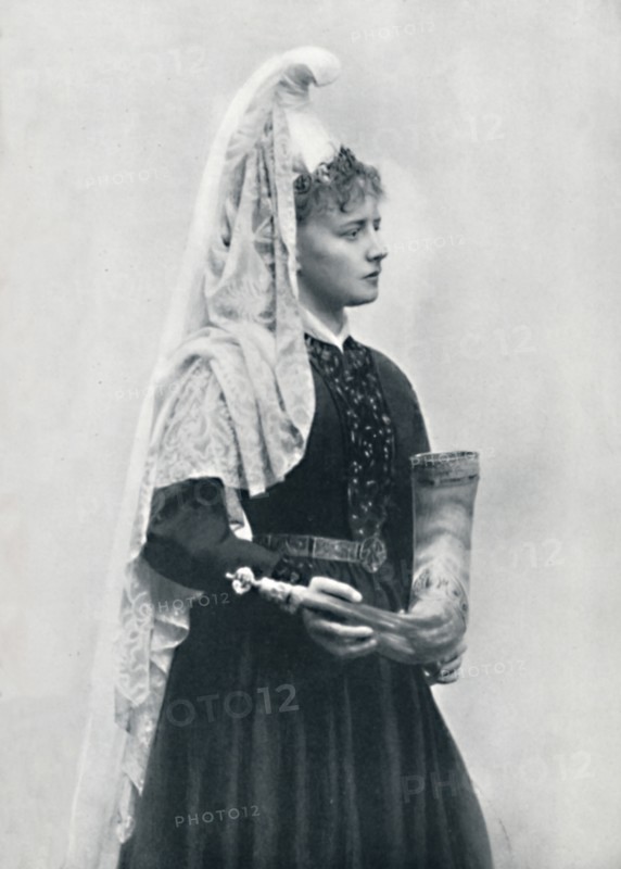 A Danish bride, 1912. Artist: Solveig Lund.