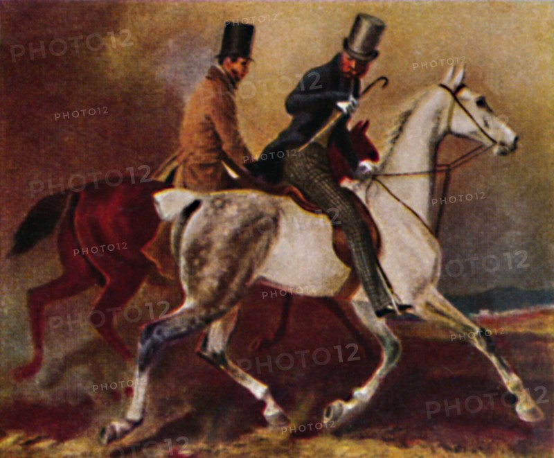 Kaiser Wilhelm I. 1797-1888 als Prinz von Preußen. - Gemälde von Krüger', 1934