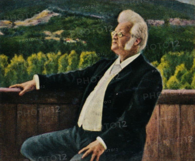 Björnstjerne Björnson 1832-1910. - Gemälde von Erik Werenskiold', 1934