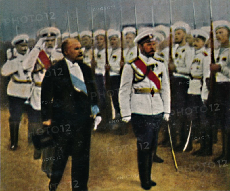 Poincaré (geb. 1860) und Zar Nikolaus II. 1868-1918', 1934
