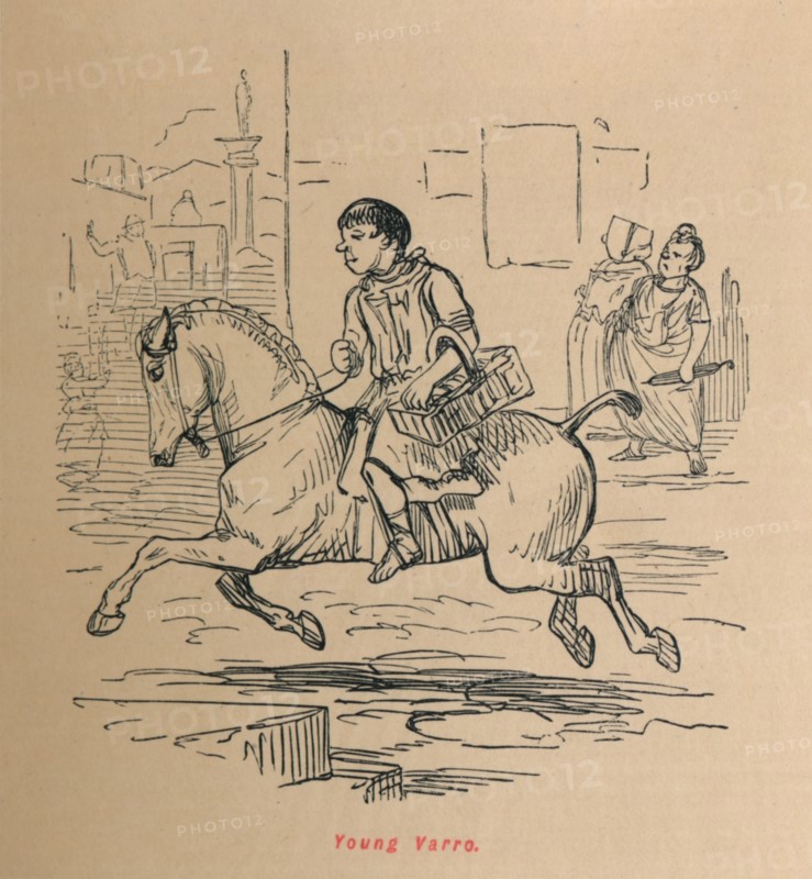 'Young Varro', 1852. Artist: John Leech.