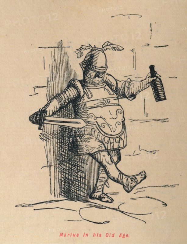 'Marius in his Old Age', 1852. Artist: John Leech.