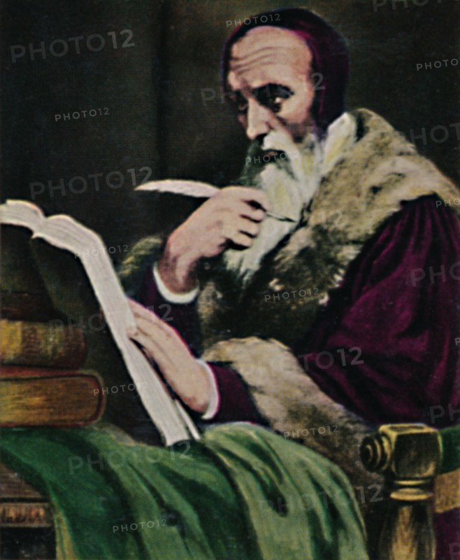 Calvin 1509-1564. - Gemälde von Scheffer', 1934