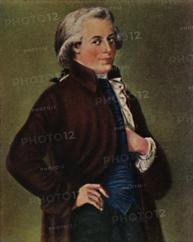 Wolfgang Amadeus Mozart 1756-1791. - Gemälde von Tischbein', 1934