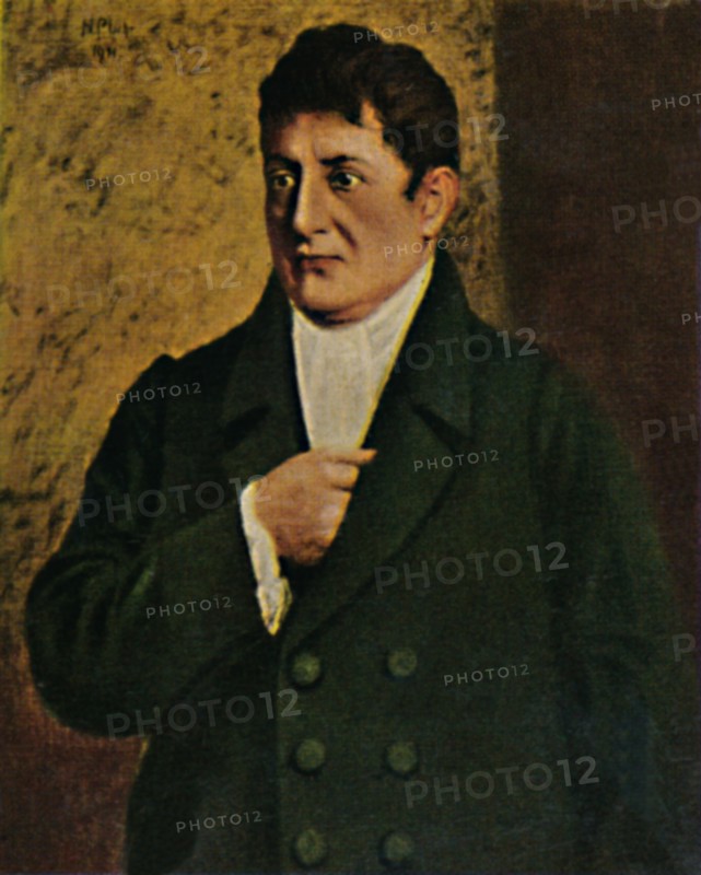 Johann Gottlieb Fichte 1762-1814. - Gemälde von Professor Plühr', 1934