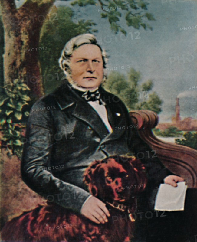 August Borsig 1804-1854. - Gemälde von Krüger', 1934