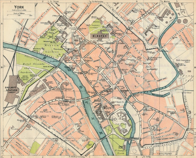 'York', c20th Century. Artist: John Bartholomew.