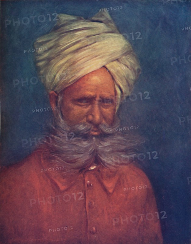 'A Retainer from Central India', 1903. Artist: Mortimer L Menpes.