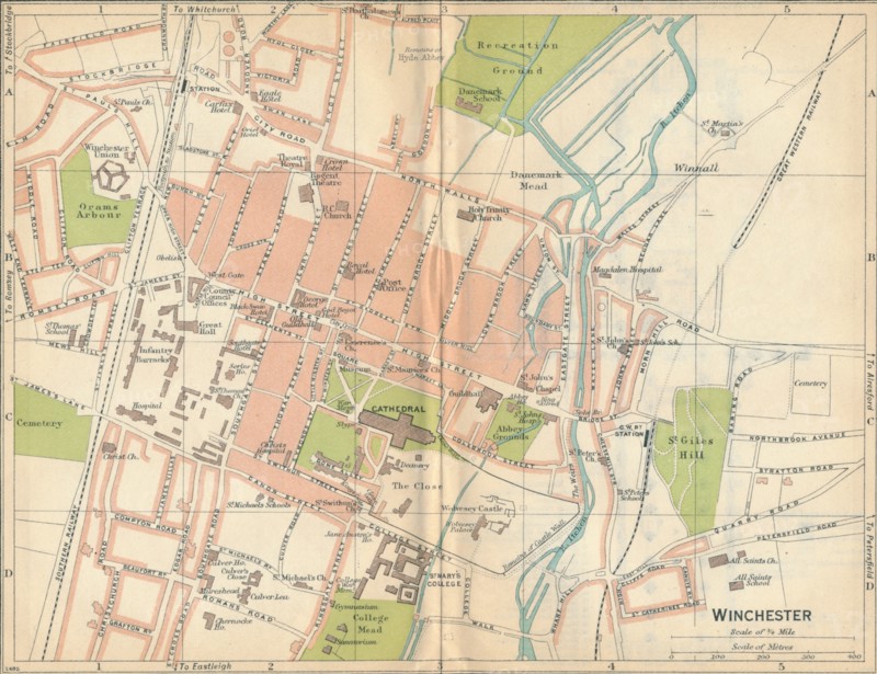 'Winchester', c20th Century. Artist: John Bartholomew.