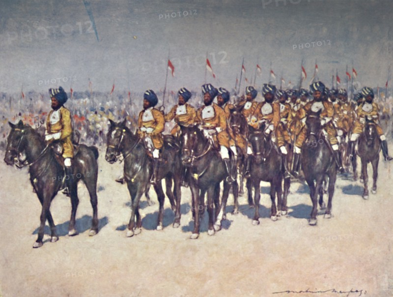 'Bombay Retainers', 1903. Artist: Mortimer L Menpes.