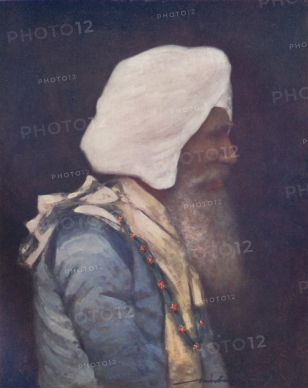 'The Maharaja of Nabha', 1903. Artist: Mortimer L Menpes.