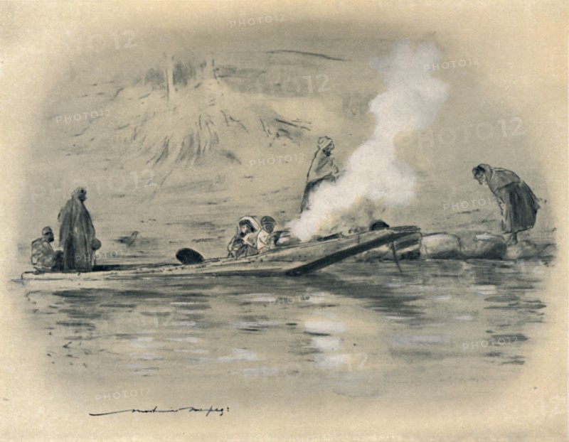 'Family of Nomadic Tribe', 1903. Artist: Mortimer L Menpes.