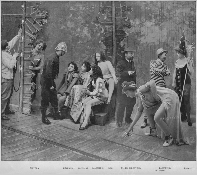 'Avant Les Trois Coups', 1900. Artist: Unknown.