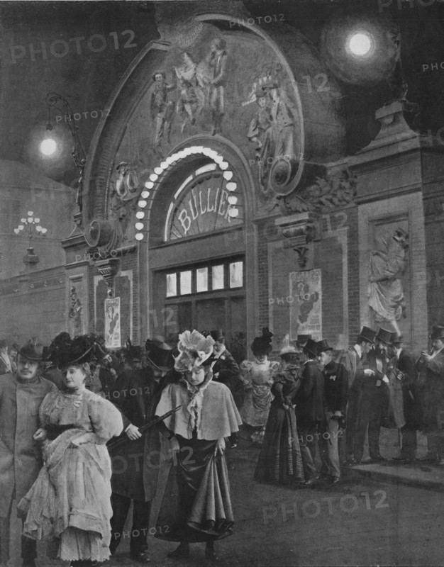'La Sortie De Bullier', 1900. Artist: Unknown.