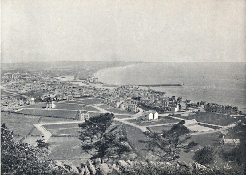 'Ramsey - From the Albert Tower', 1895. Artist: Unknown.