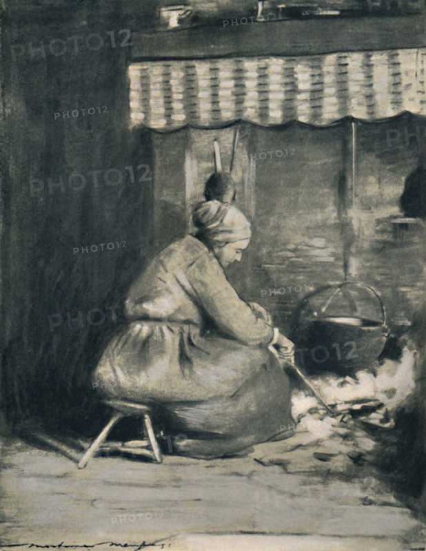 'An Old-Fashioned Hearth', 1903. Artist: Mortimer L Menpes.
