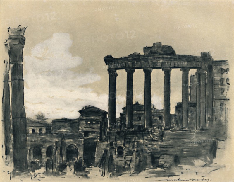 'Remains of Ancient Rome', 1903. Artist: Mortimer L Menpes.