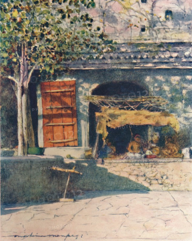 'The Red Shutter', 1905. Artist: Mortimer Luddington Menpes.