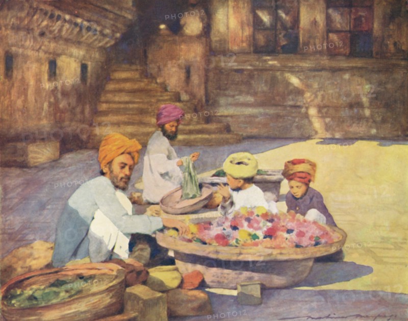 'At the Door of the Temple', 1905. Artist: Mortimer Luddington Menpes.