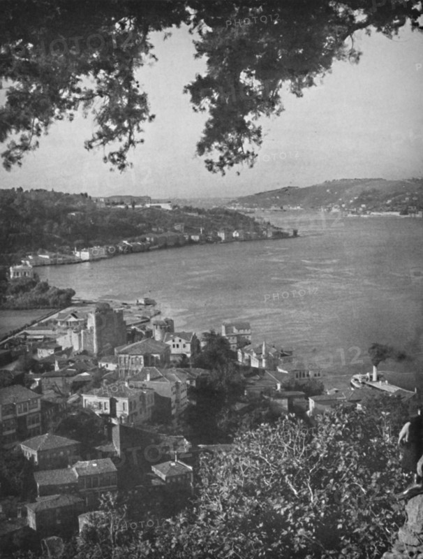 'The Bosphorous - Constantinople in the distance', 1913. Artist: Unknown.