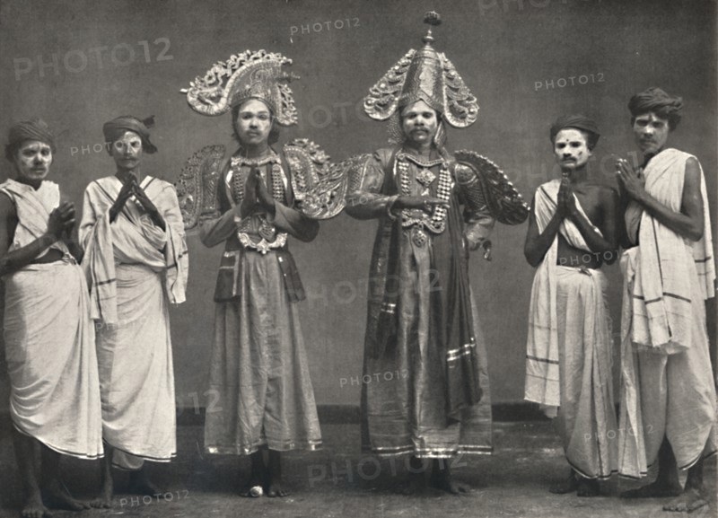 'Szene aus Shakuntalavilasa, dem Spiel von Shakuntala', 1926. Artist: Unknown.