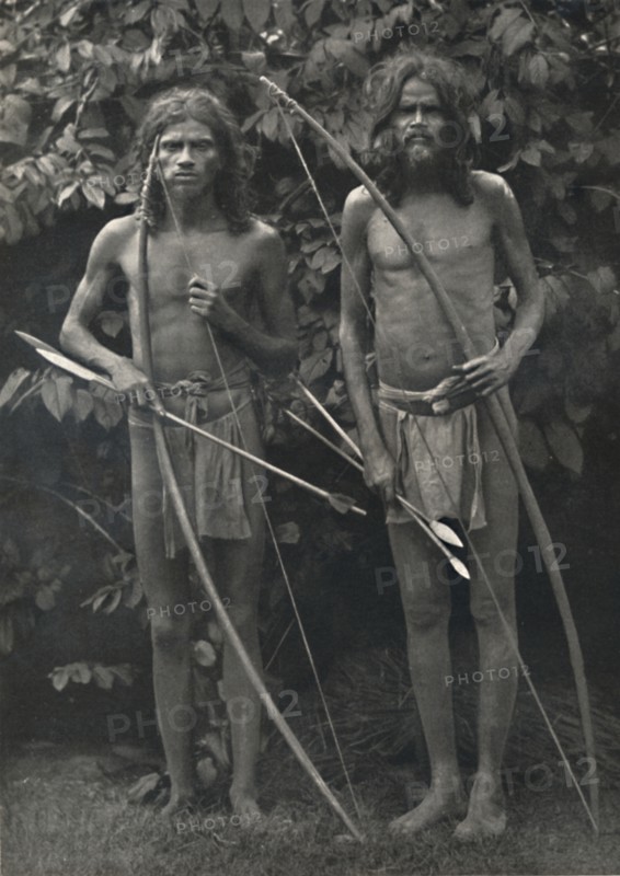 'Wedda mit Bogen und Pfeilen', 1926. Artist: Unknown.