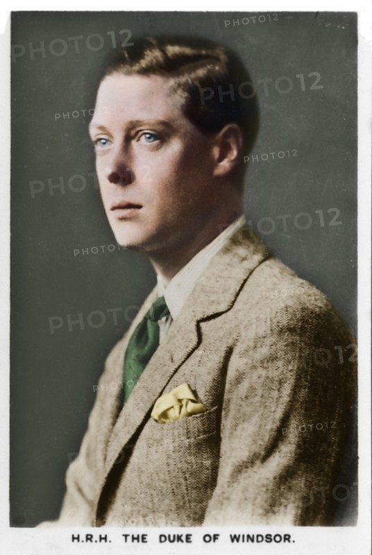 'HRH The Duke of Windsor', 1937. Artist: Unknown.