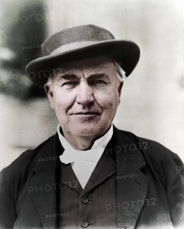 Thomas Edison, 1914. Artist: Unknown.