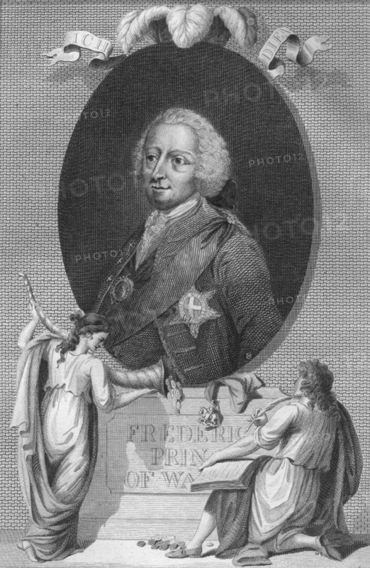 'Frederick, Prince of Wales', 1790. Artist: Unknown.