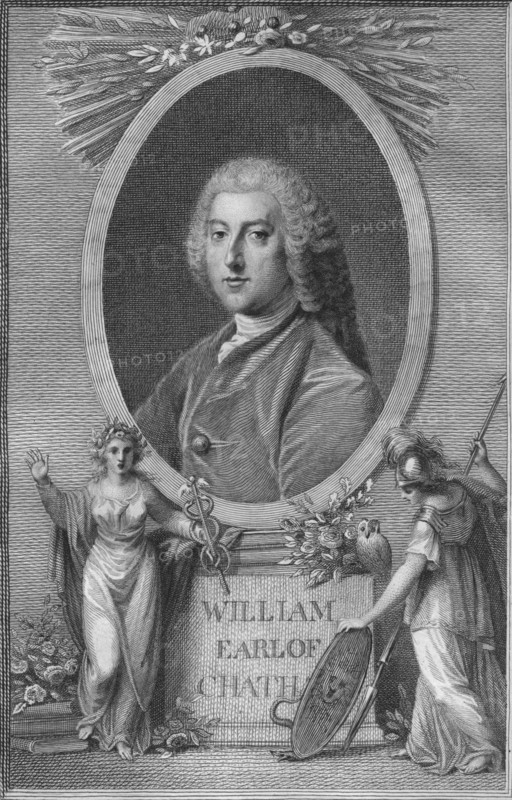 'William, Earl of Chatham', 1790. Artist: Unknown.