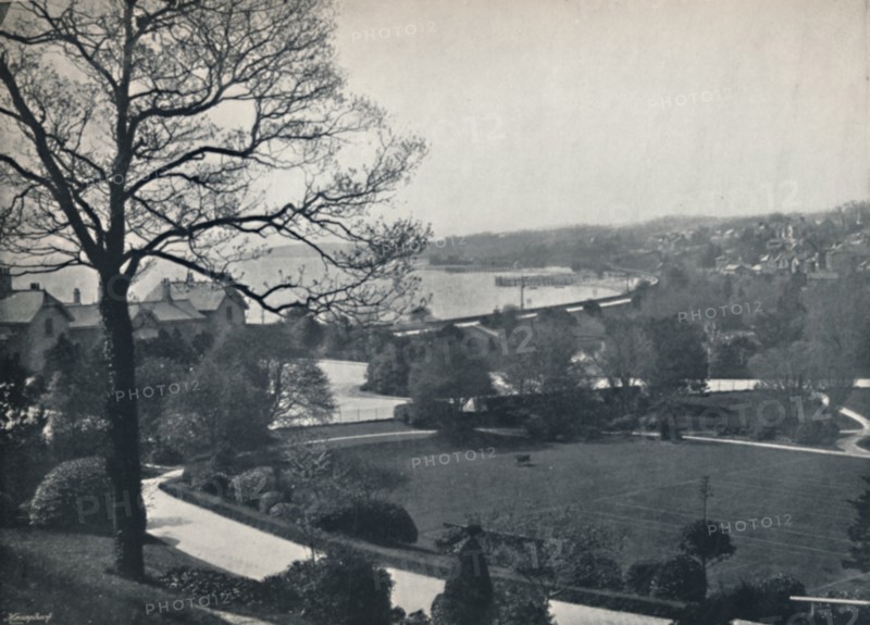 'Grange - View from the Gardens', 1895. Artist: Unknown.