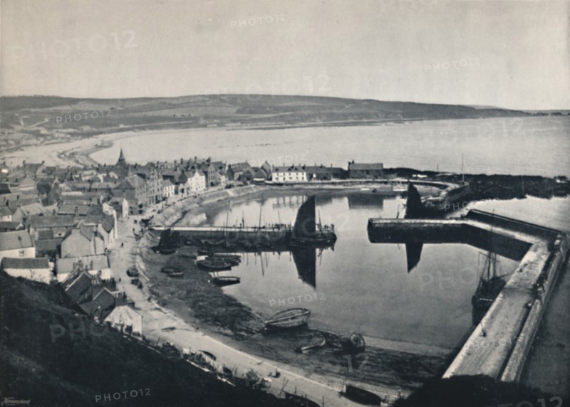 'Stonehaven - The Harbour', 1895. Artist: Unknown.