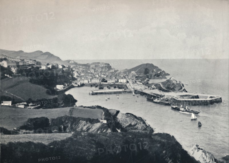 'Ilfracombe - Typical View, Showing Rugged Coast', 1895. Artist: Unknown.